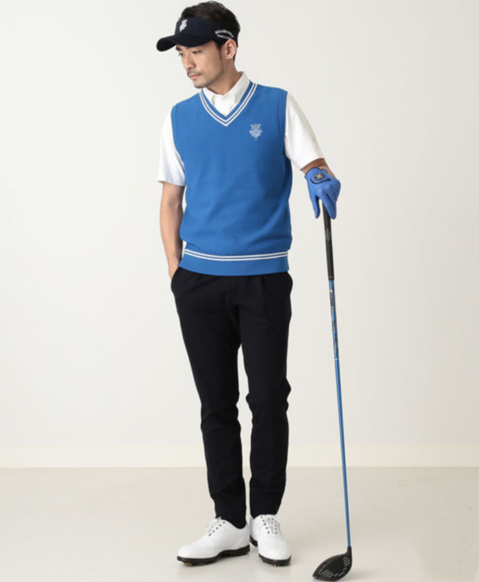 ゴルフ初心者必見 オシャレにゴルフウェアを楽しむ為に気をつけたいポイント メンズ メンズファッションマガジン 服ログ