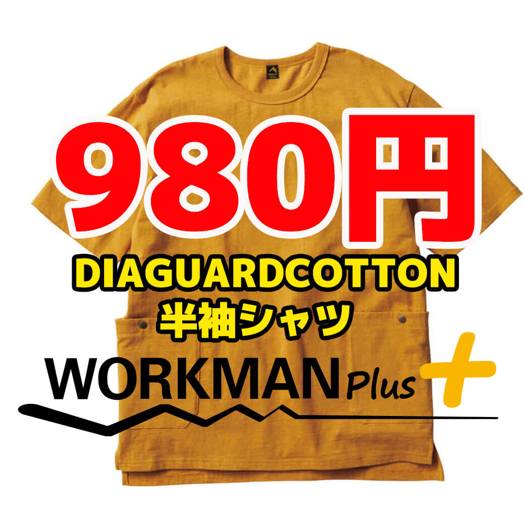 ワークマン えっ 虫が寄りにくい Diaguard Cotton半袖tシャツ はキャンパー必須です メンズファッションマガジン 服ログ