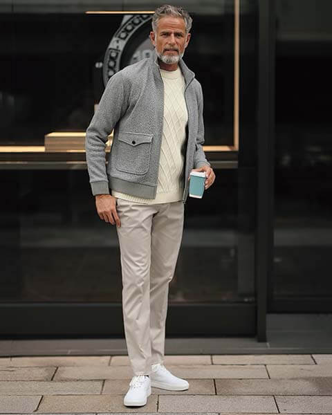 クアッガ 賞賛する 結晶 50 代 男性 ファッション 日本 人 冬 Kittykrea Net